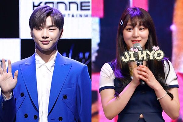 kang daniel spotted with Twice JIHYO, after First public appearance